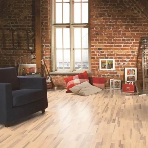 ЯСЕНЬ COUNTRY VANILLA MATT ПАРКЕТНАЯ ДОСКА KARELIA POLAR